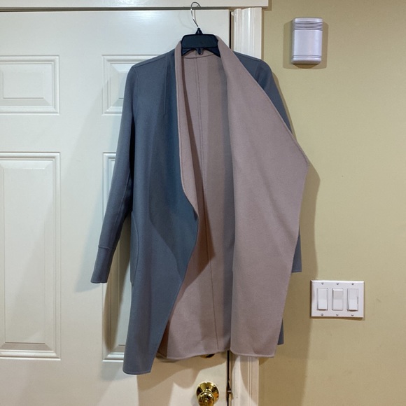Ted Baker reversible coat wool cashmere - Picture 10 of 11